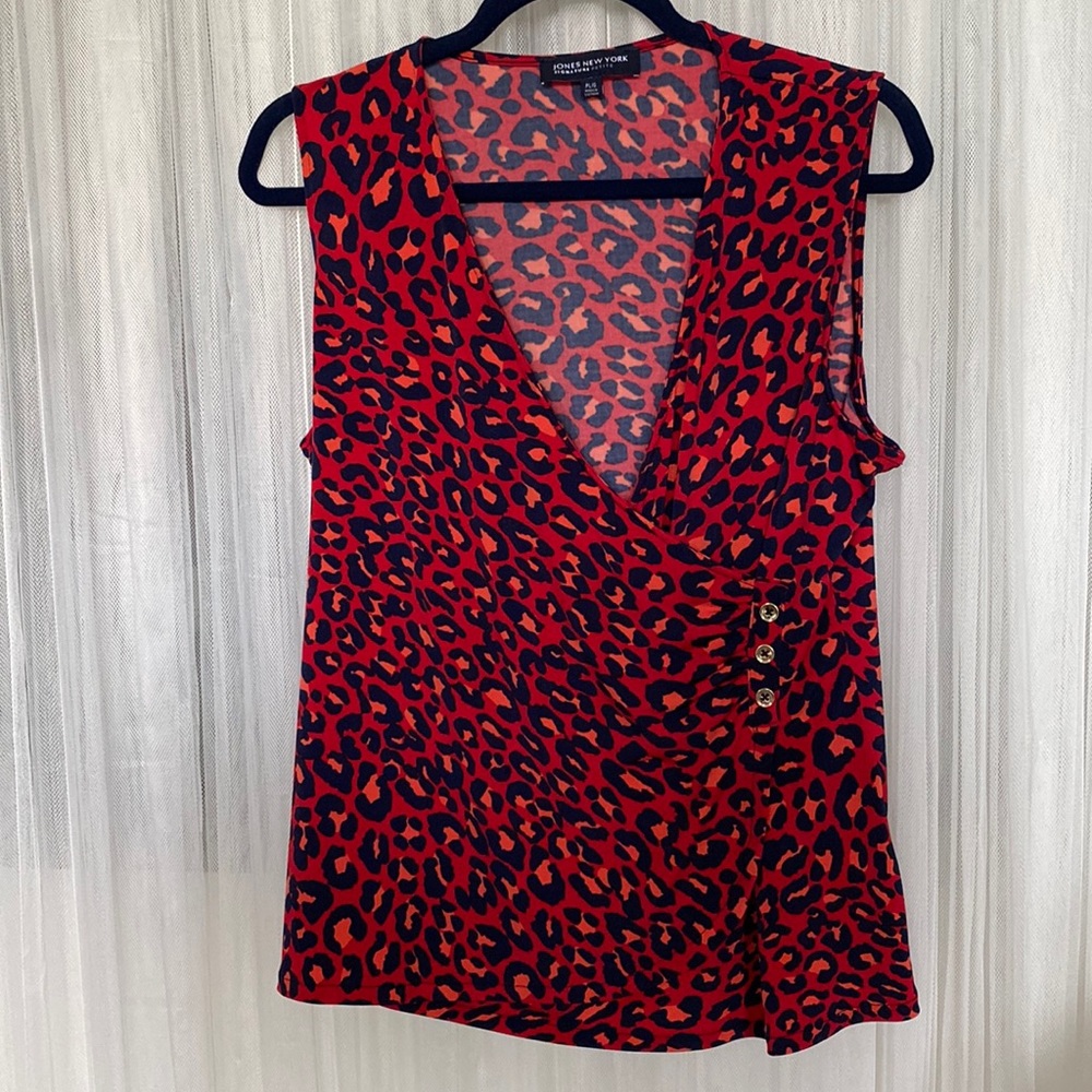 Jones New York Signature Petite Stretchy top